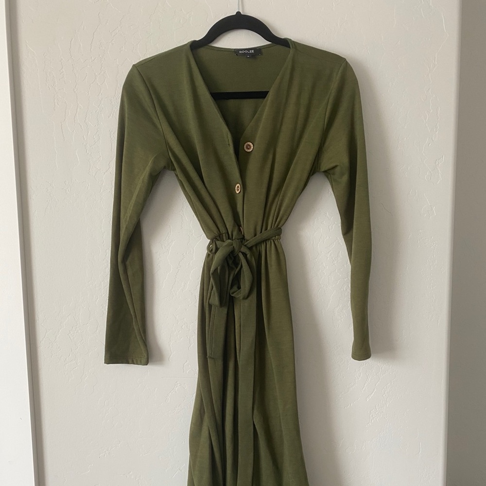 Olive Roolee Midi Dress
